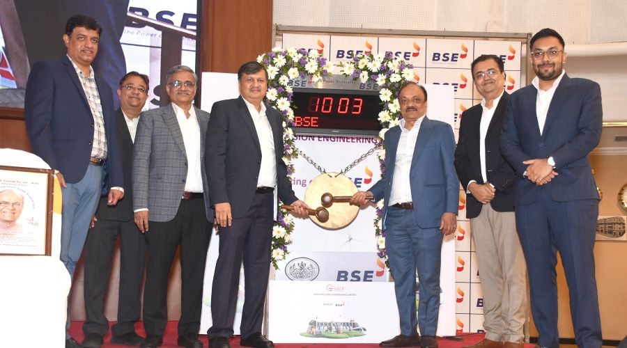 Gala Precision Engineering shares closes at upper circuit IPO after listing at 42% premium